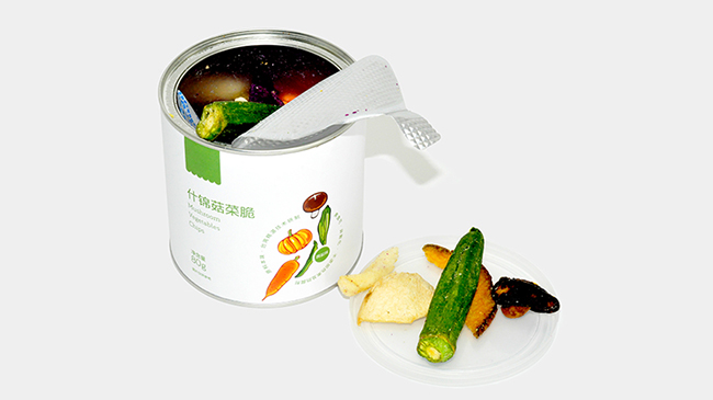 凍干蔬菜紙罐