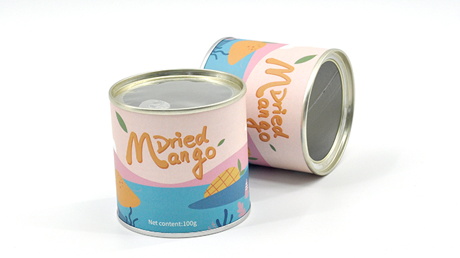 芒果干紙罐
