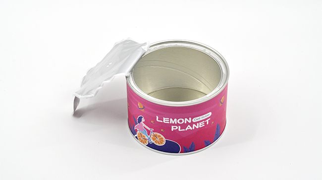 檸檬片紙罐